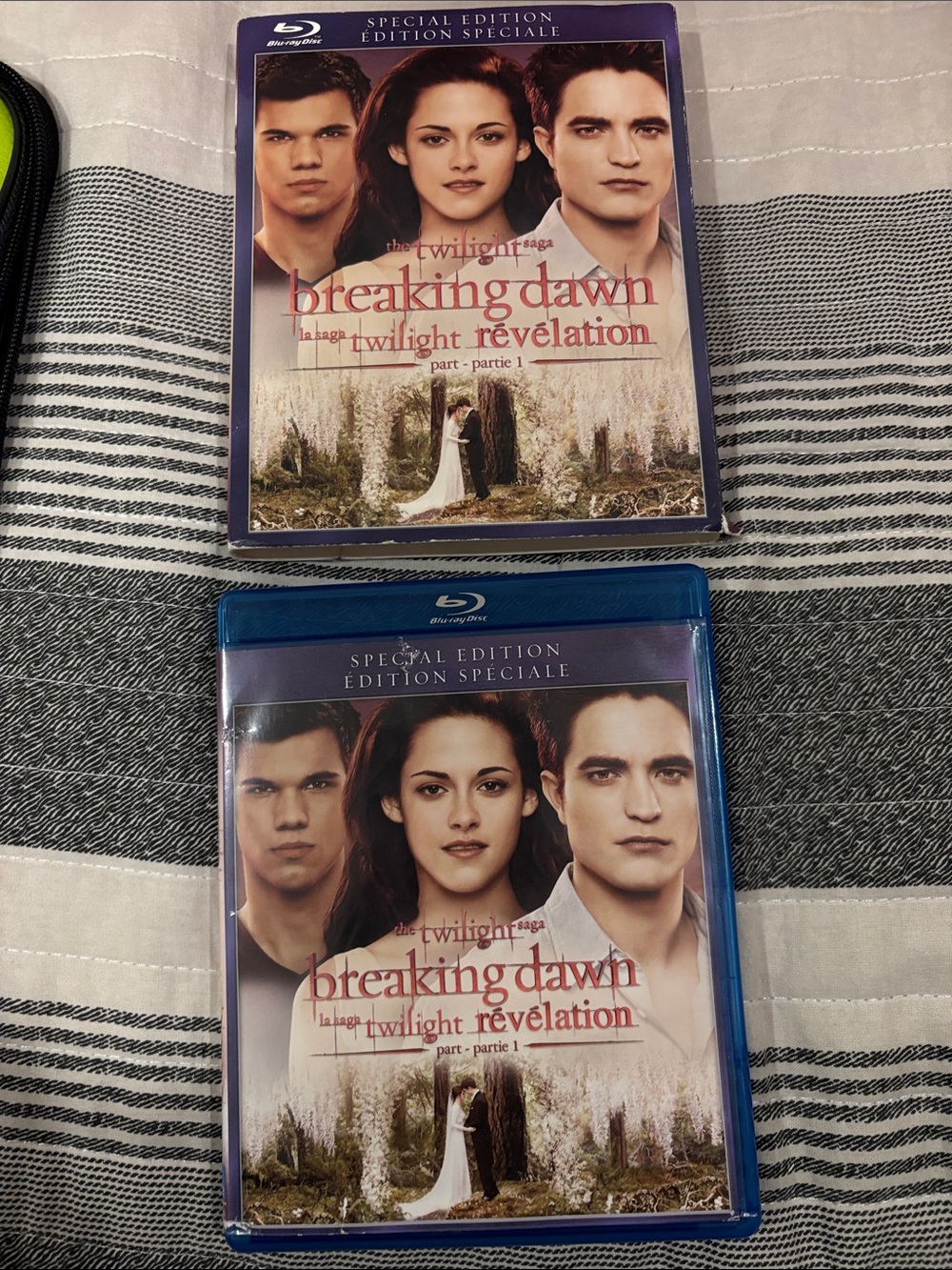 Twilight breaking dawn blu-ray